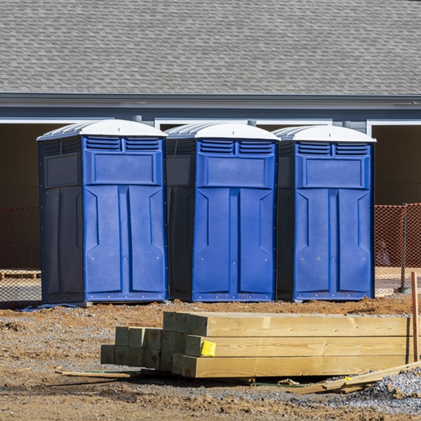 do you offer hand sanitizer dispensers inside the portable toilets in Brooksville OK